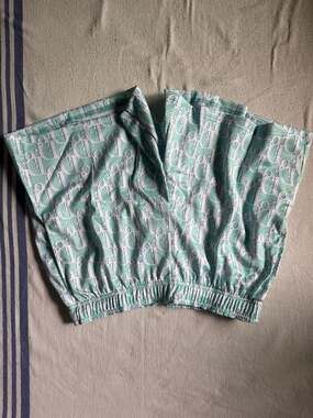 Bravest Studios Dior Monogram Mesh Shorts Mint Green
